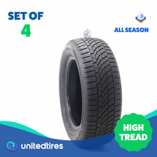 Set Of 4 Used 21560r16 Hankook New Englander 4s 95h - 9-9.532