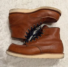 Red Wing 6” Six Inch 875 Heritage Classic Moc Toe Boots Men's US 11 D Redwing