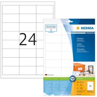 Herma 8633 Etiketten A4, 66X33,8Mm Weiß 10 Blatt