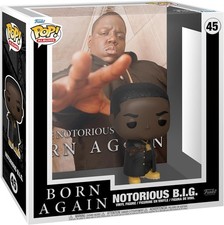 FLAWED Box Notorious B.I.G. Born Again Funko Pop Album Figure