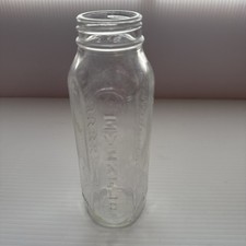 VINTAGE EVENFLO GLASS BABY BOTTLE 8 OZ MADE IN USA