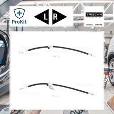 2x Triscan Bremsschlauch Links, Rechts für Honda ACCORD VIII ACCORD VIII Kombi