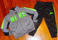 NIKE SPORT AUTHENTIC TODDLERS BOYS BRAND NEW ORIGINAL 2Pc SET SUIT Size 2T, NWT