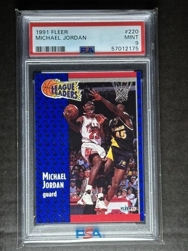 1991 Fleer Michael Jordan #220 PSA 9