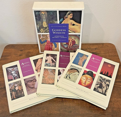 Goddess Wisdom, The Little Wisdom Library, 3 books Aphrodite Artemis Athena, VTG