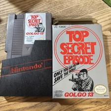 Golgo 13 (Nintendo NES) with box Untested