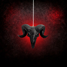 Gothic Ram Skull Light Pull Cord | Macabre Bathroom Decor | Dark Home