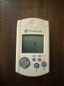 White Visual Memory Unit VMU Sega Dreamcast Official HKT 7000 - Tested