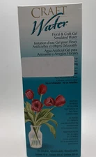 FloraCraft Craft Water Floral & Craft Simulated Water 12 oz. 335 ml New in Box