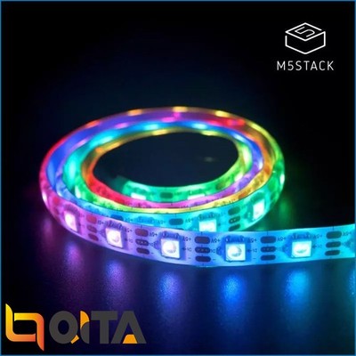 M5Stack RGB LED-Streifen Programmierbarer, SK6812, IP65 Wasserdicht,5V,120LED/2m