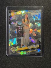 2025 Panini Prizm WNBA Cracked Ice Rookie Card Ajsa Sivka No. 85