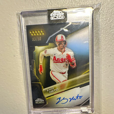 Zach Neto Chrome 2026 Black /50 Auto