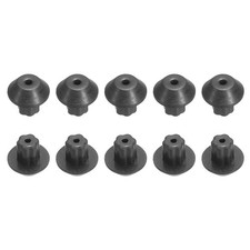 Burner Grate Rubber Feet Foot Kit Replace Part 8mm x 8mm for Burner Grate 16Pcs