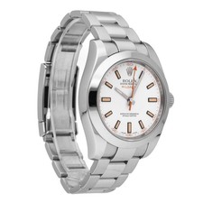 Rolex Milgauss Stainless Steel White Dial 40mm Automatic Men's Watch 116400 5