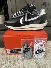 Nike Sacai X LDWaffle nere 2019 taglia 10 usate autentiche