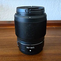 Nikon NIKKOR Z 50mm f/1.8 S Lens Nikon Z Mount AF/MF 62mm w/ Box Cap & Hood, Exc