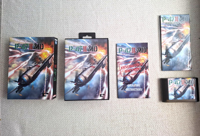 P47 II The Phantom Fighter Sega Megadrive by Retrobit RARE
