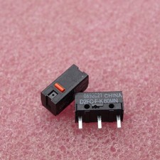 Original Mouse Micro Switch Micro Button 60M Clicks Red Dot D2FC-F-K Switches