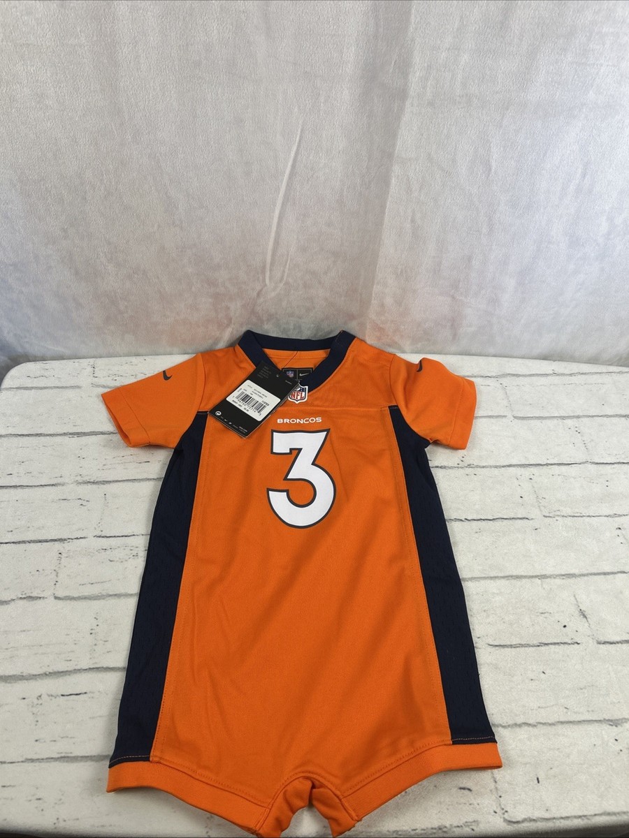 NEW Nike Russell Wilson Orange $50 Denver Broncos Infant Game