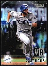 2021 Stadium Club #VR-13 Corey Seager Virtual Reality Los Angeles Dodgers