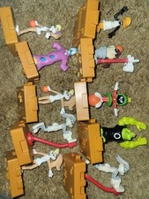 1996 McDonalds Space Jam Happy Meal Toys - Looney Tunes Lot Of 11 3 doubles 
