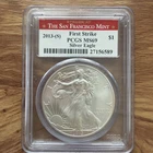 Silver Eagle San Francisco Mint 2013-(S) 1 oz .999 PCGS MS69 First Strike..NICE!