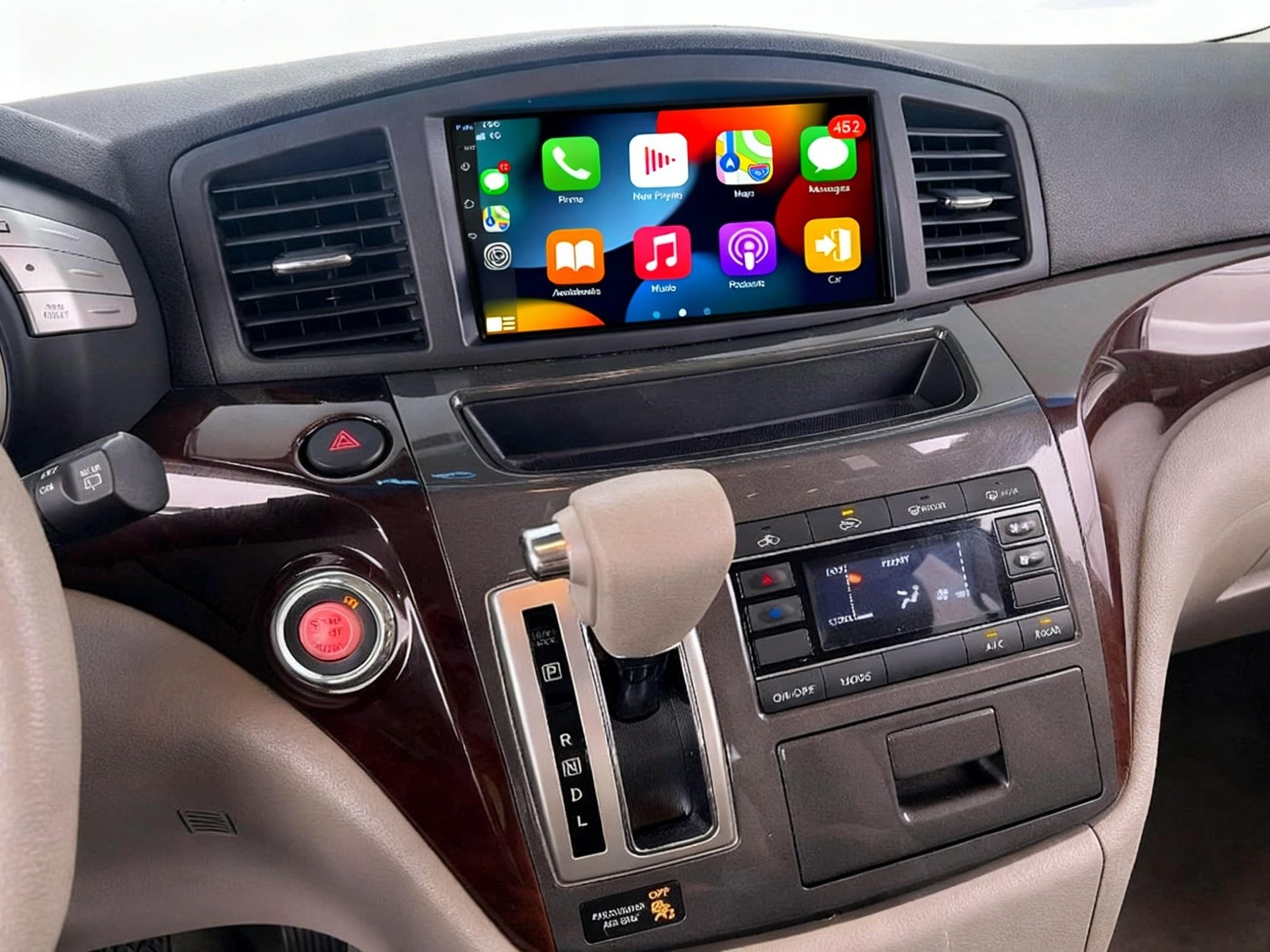 For 2011-2017 Nissan Quest Android Car Stereo Radio Carplay GPS Navi WIFI 7