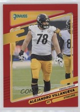 2021 Panini Donruss Press Proof Red Alejandro Villanueva #24 0c6