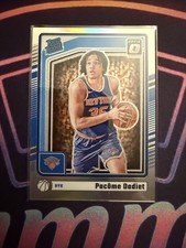2024-25 Donruss Optic - Rated Rookie Pacome Dadiet #264 Holo Prizm (RC) Knicks