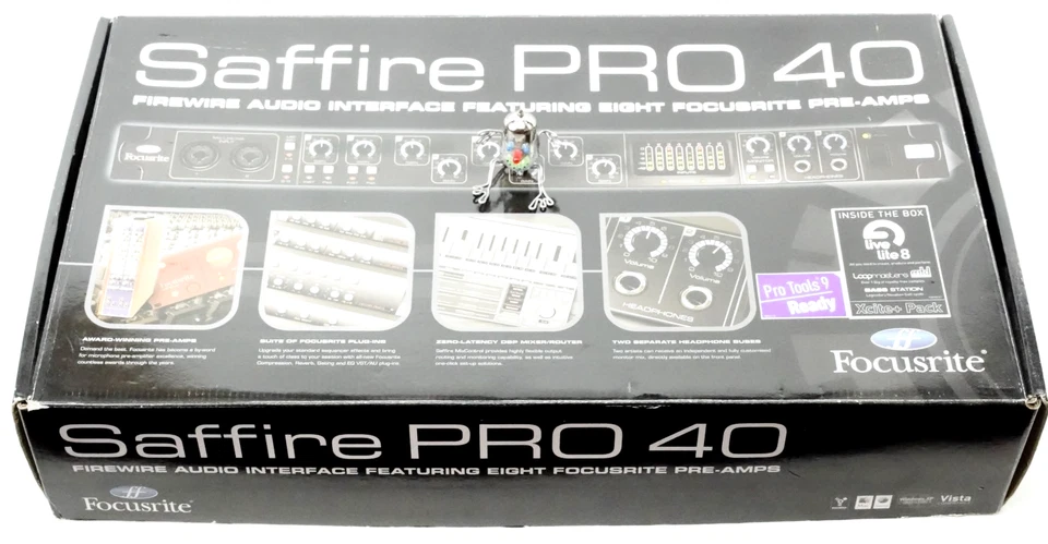 Focusrite Saffire PRO 40 Firewire Audio Interface +Neuwertig OVP+ 1.5J Garantie - Bild 3 von 4