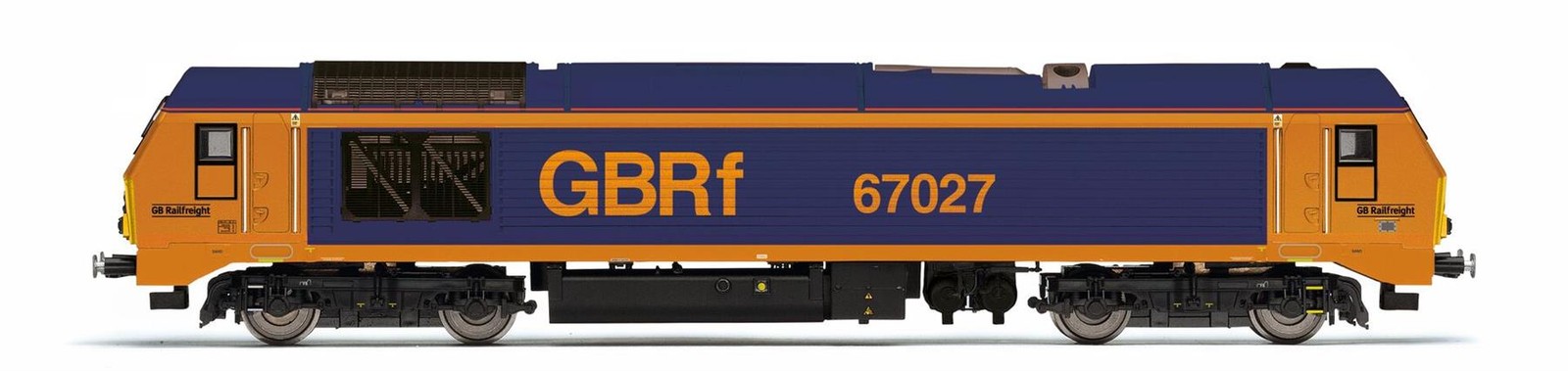 Hornby Diesel Train - R30372 GBRf, Class 67, Bo-Bo, 67027 - Era 11 00 Gauge Locomotives for Train Set, Engine Models for Adults - 1:76 Scale Model Gift - Image 10