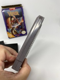 NES Nintendo CODE NAME VIPER Box & Game No Maunal Capcom Purple