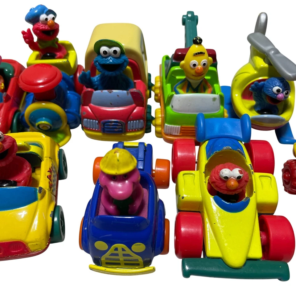 Лот из 12 литых машинок Tyco / Matchbox Sesame Street - Изображение 3 из 4