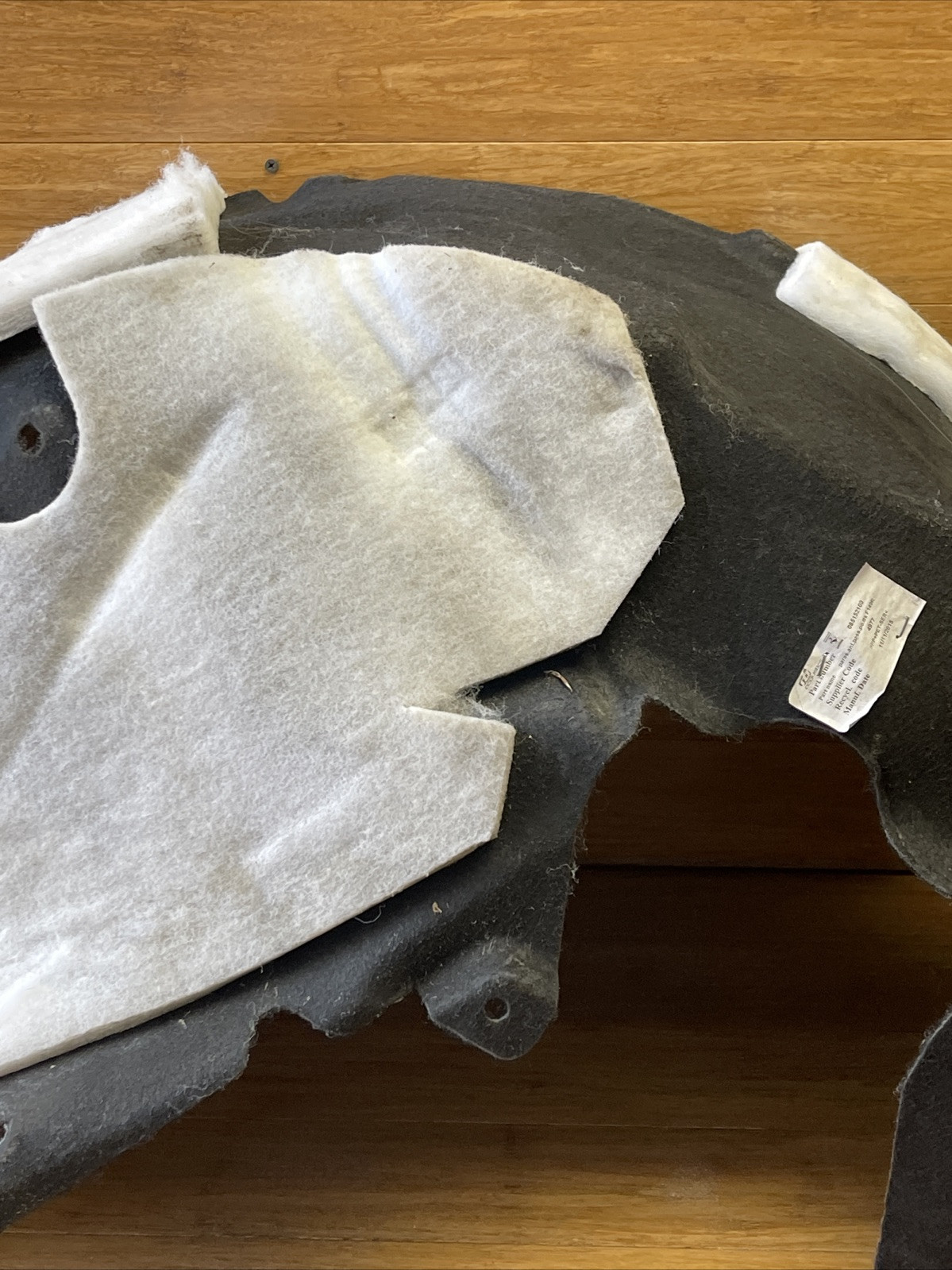 2015-2018 Ferrari California T Rear Right Fender Liner Splash Shield OEM