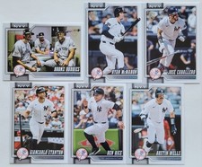6 Card Lot- 2026 Topps Series 1 (New York Yankees ⚾️ Cards)