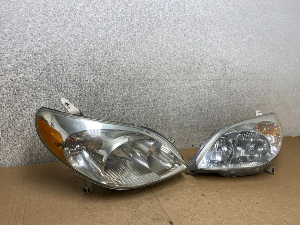 Faros halógenos izquierdo+derecho Toyota Matrix 2003 a 2008 OEM V3024 DW Foto 3 de 4
