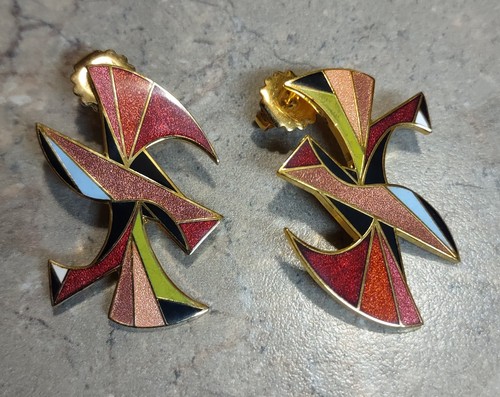 Vintage ACME Studio Earrings by L.J. Dill Los Angeles - Excellent