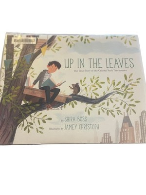 Up in the Leaves Shira Boss 2021 Illustrated Children's Book Clarion