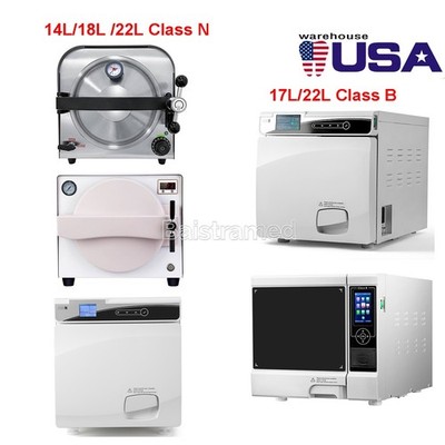 Dental Autoclave Steam Sterilizer Class B/N Medical Sterilization/Drying/printer