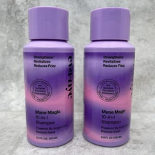 2 Pack! Eva NYC Mane Magic 10-In-1 Shampoo 8.8oz Argan Oil & Baobab Seed