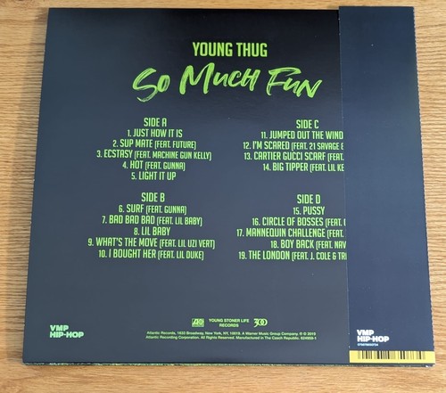 YOUNG THUG – SO MUCH FUN - VMP GREEN VINYL 2XLP - IA - Picture 2 of 17