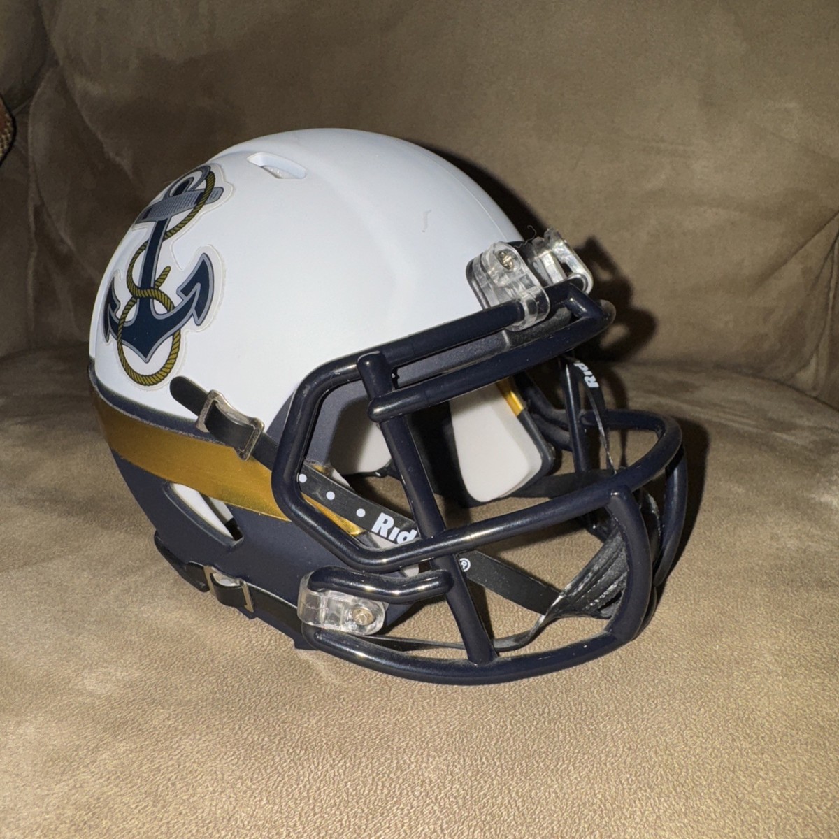 Navy Midshipmen Riddell Revo Speed Mini Helmet (2012 Army vs Navy) No Box |  eBay
