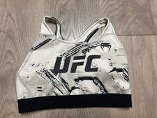 UFC Venum Authentic Women's Sports Bra Tan Size Medium