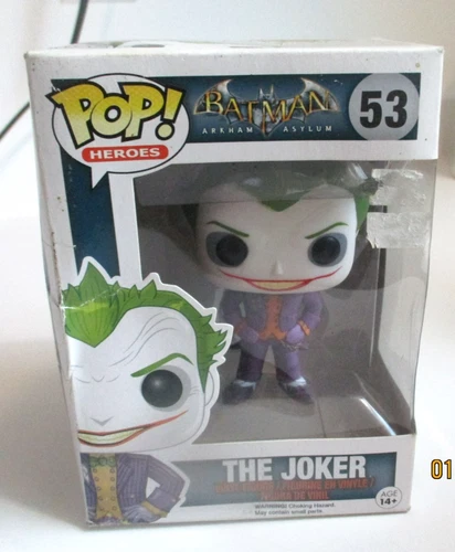 Pop Funko The Joker - Arkham Asylum Original Box #53