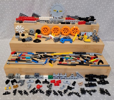 Lego Technic Connector Wheel Axle Saw Link Tread Brick Arm Mix Part Pieces Lot