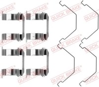 ZubehöRkit, Scheibenbremsbelag Quick Brake 109-1158 FüR Mazda Ford USA