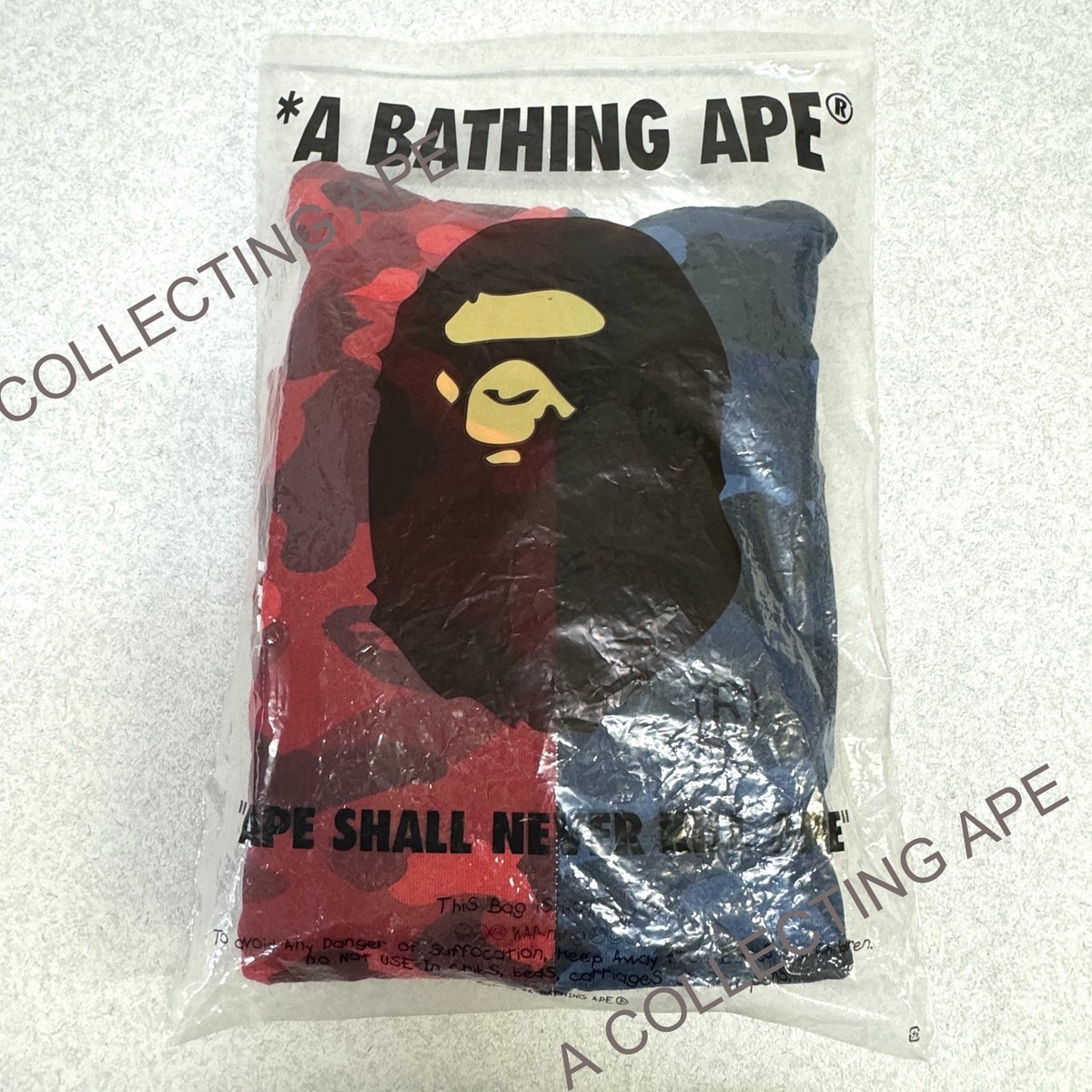 A BATHING APE エイプ シャーク　キルティング　レディース A BATHING APE BAPE Women's Color Camo Shark Full Zip Hoodie Red