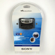 Sony Walkman Digital Tuning Weather/FM/AM Stereo Radio SRF-M37W NEW SEALED