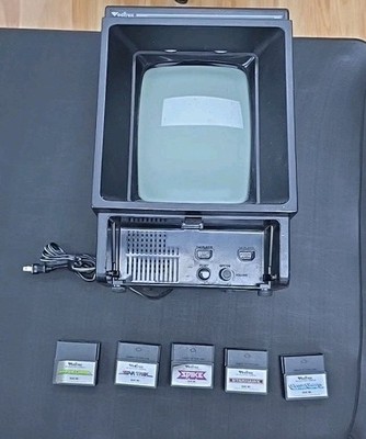 Vectrex Video Game Console w/ 5 Games - Tested Needs Controller