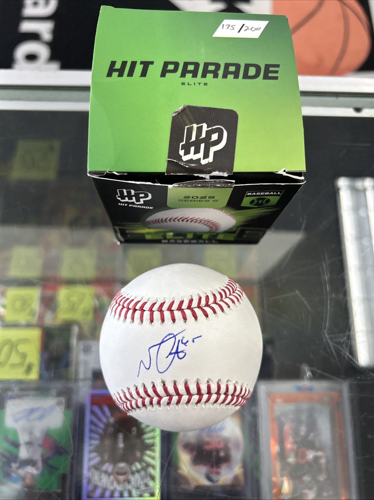 Nester Cortez Auto Autograph Baseball Hit Parade PSA Certified #175/200 view 1